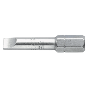 Facom ES.2 standard bits for slotted head screws, high-quality screwdriver bit for precision work.