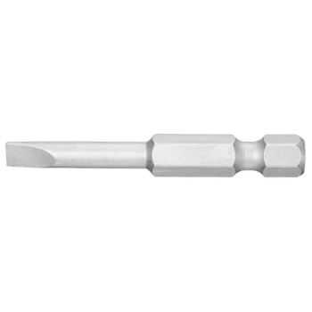 Precision screwdriver bit for slotted head screws, part of Facom ES.6 series, designed for professional use.