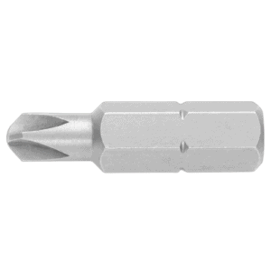 Close-up of a Facom ETORM.2 standard bits series 2 screwdriver bit on a black background.