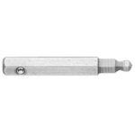 Close-up of a Facom ETS.0 screw bit for countersunk hex spherical head screws, showing detailed metal construction.