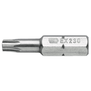 Grand Prix Racewear high-quality Torx bit for precision screwing, part of Facom EX.2 series, model EX.230, made of durable metal.