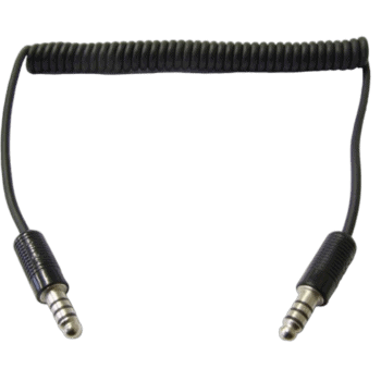 Autotel 4-Way Stilo to Peltor Extension – Coiled Nexus Adaptor