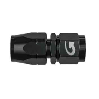 Close-up of a black GPR Direct racing quick-release connector for Grand Prix racewear safety gear.