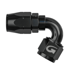 High-quality black racing fuel connector with GPR Direct branding, designed for motorsport applications.