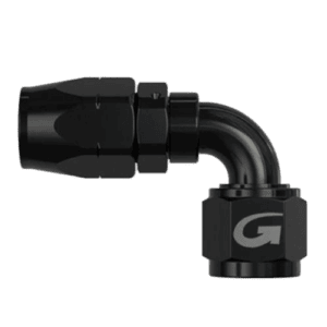 High-quality black racing fuel connector with GPR Direct branding, designed for motorsport applications.