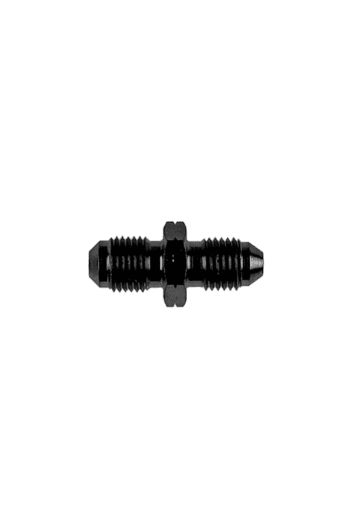 Close-up of a black racing car quick-release fuel fitting, used in motorsport for fast refueling.