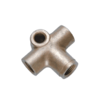Grand Prix Racewear Goodridge TEE Female Adaptor with Locator for racing hoses and fittings.