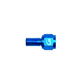 Blue anodised racing bolt with GPR Direct logo for Grand Prix Racewear accessories.