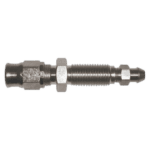 High-quality bleed nipple bulkhead fitting for automotive and racing applications, durable metal construction.