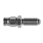 Goodridge -03 600 Straight B/Head - Metric fitting for high-performance racing applications.