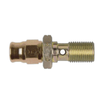 Grand Prix Racewear M10x1 banjo bolt for high-performance automotive applications.