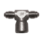 Grand Prix Racewear M10X1 female spur fitting for hydraulic hoses, durable metal construction for racing applications.