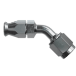 Goodridge -6046 Swept Female 45° Degree fitting for high-performance automotive and racing applications.