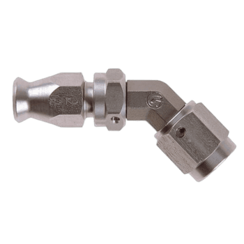 Goodridge 600 series JIC female swivel fitting with 45° angle for high-performance hydraulic applications.