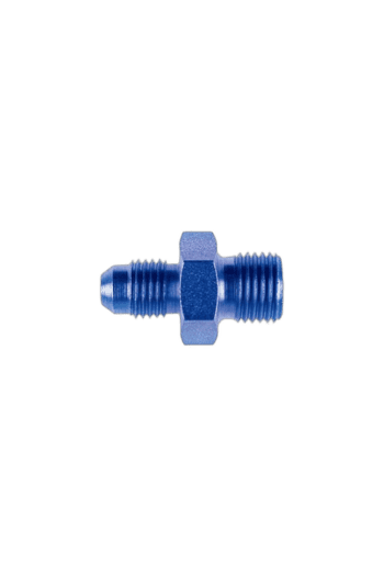 Blue Grand Prix Racewear fitting with 3/8x19 BSP thread for automotive or racing applications.