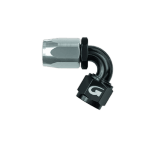 Goodridge G-Line Fitting 120° Swept Tube Female for high-performance automotive fluid systems.