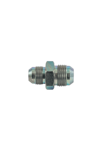 Close-up of a metallic racing car part, possibly a fuel or oil fitting, used in Grand Prix racewear for high-performance motorsport applications.