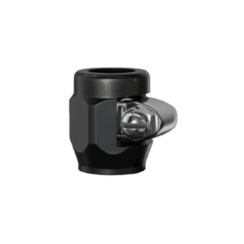 High-performance racing steering wheel quick release hub for Grand Prix Racewear motorsport safety equipment.