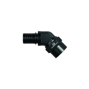 Goodridge G-Line Ultra Hose End 45º forged fitting for high-performance racing applications.
