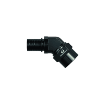 Goodridge G-Line Ultra Hose End 45º forged fitting for high-performance racing applications.