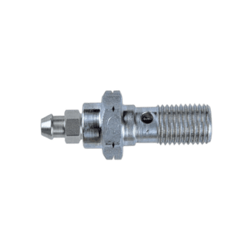 Grand Prix Racewear Goodridge -992 Metric Single Banjo Bolt - Bleed Nipple for motorcycle brake systems.
