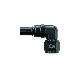 Grand Prix Racewear Goodridge G-Line Ultra Hose End 90º Swivel Forged for high-performance racing applications.