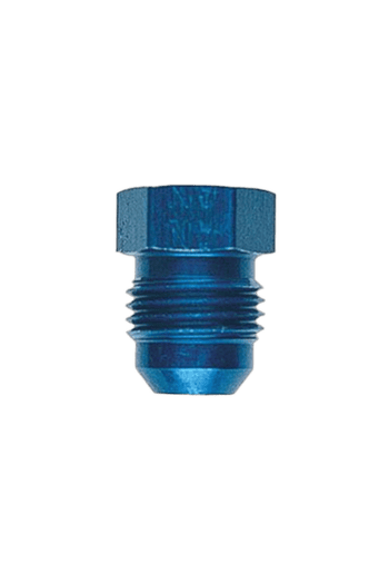 Blue racing bolt cap for Grand Prix Racewear, designed for motorsport safety and performance.