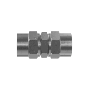Close-up of a metal racing connector used in Grand Prix racewear for high-performance vehicle assembly.