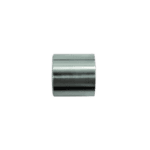 Close-up of a silver Grand Prix Racewear crimp collar for 4000 series fittings, used in high-performance automotive applications.