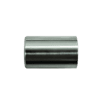 Close-up of a metal crimp collar used for securing hydraulic hoses in racing applications.