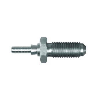 Goodridge S443 600 Series Straight Male Bulkhead Fitting for high-performance racing applications.