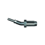 Grand Prix Racewear 20° Male Swivel Metric Dual Seat Fitting for motorcycle fuel lines.