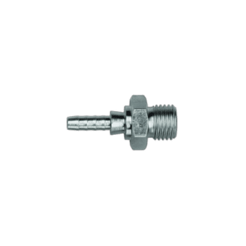Grand Prix Racewear GOODRIDGE swage fit male fitting with St JIC 600 thread for hydraulic hoses.