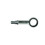 Grand Prix Racewear high-quality metal hose fitting with eyelet for racing vehicle connections.