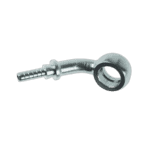 Goodridge 45° Banjo Extended Neck fitting for high-performance brake and hydraulic systems.