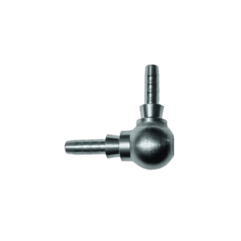 Grand Prix Racewear 90 degree elbow fitting for racing applications, made of durable metal.