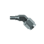 Goodridge -S6045 45° Forged Female fitting for high-performance racing applications.