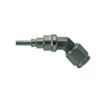 Goodridge -S6645 45° Forged Female Double Swivel Caliper Fitting for high-performance brake systems.