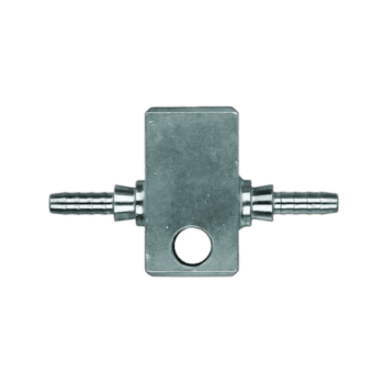 Grand Prix Racewear motorcycle fitting with M10x1.00 convex tee for secure pipe connections.