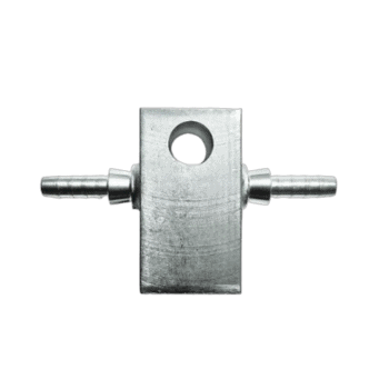 Grand Prix Racewear motorcycle fitting with M10x1.00 thread and concave design for secure connection.