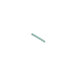 Close-up of a silver metal bolt used in racing car assembly, highlighting precision engineering.