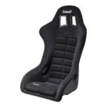Sabelt racing seat designed for motorsport safety and comfort, featuring high-quality padding and durable construction.