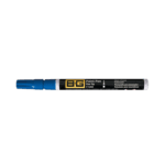 Blue E-G paint pen for racing helmets and gear, ideal for detailed customisation and marking.
