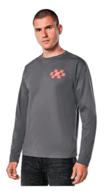 Alpinestars Compel Long Sleeve T-Shirt Charcoal