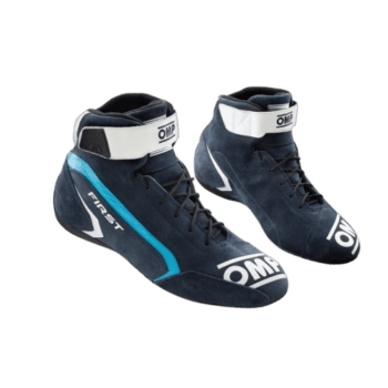High-performance racing shoes from Grand Prix Racewear, featuring OMP design, lightweight construction, and secure fit for motorsport enthusiasts.