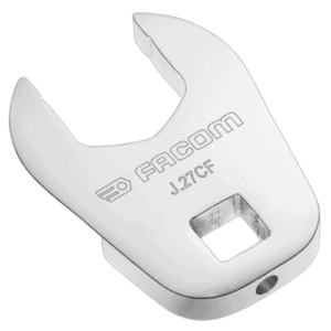 Facom J.CF 3/8 metric crowfoot open end bit for professional toolkits.
