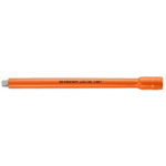 Facom VSE series 1,000 Volt insulated 3/8 extension bar in bright orange for electrical work safety.