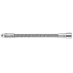 Facom 3/8 wobble extension J.216, chrome-plated, flexible drive tool for automotive and mechanical work.
