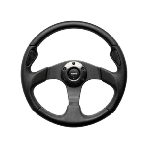 MOMO Jet Steering Wheel - Black Leather