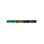 Green B-G paint pen with fine tip, ideal for detailed racing car markings and custom designs.